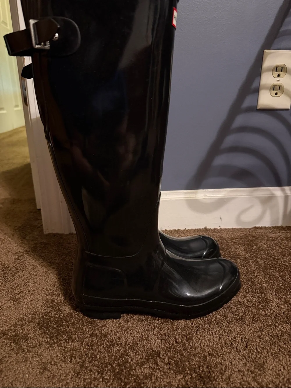 Hunter Rain Tall Boots - Size 8